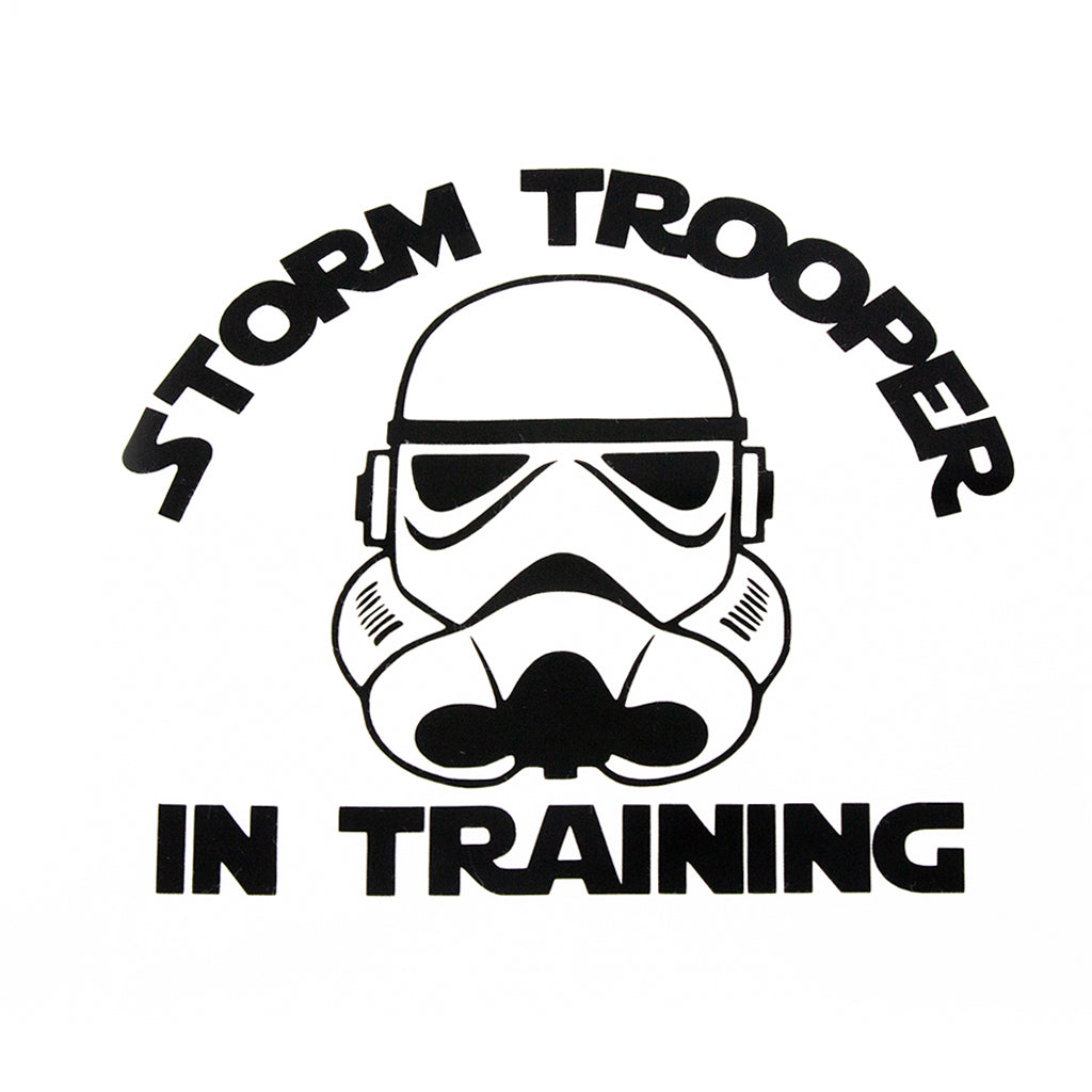 Storm Trooper in training - baby romper