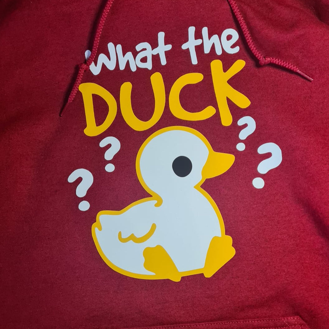 What The Duck Hoodie – Grappige en Comfortabele Hoodie voor Volwassenen