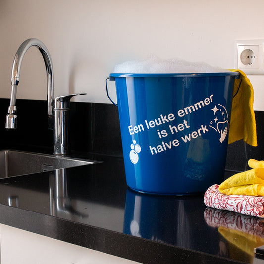 Leuke emmer, halve werk