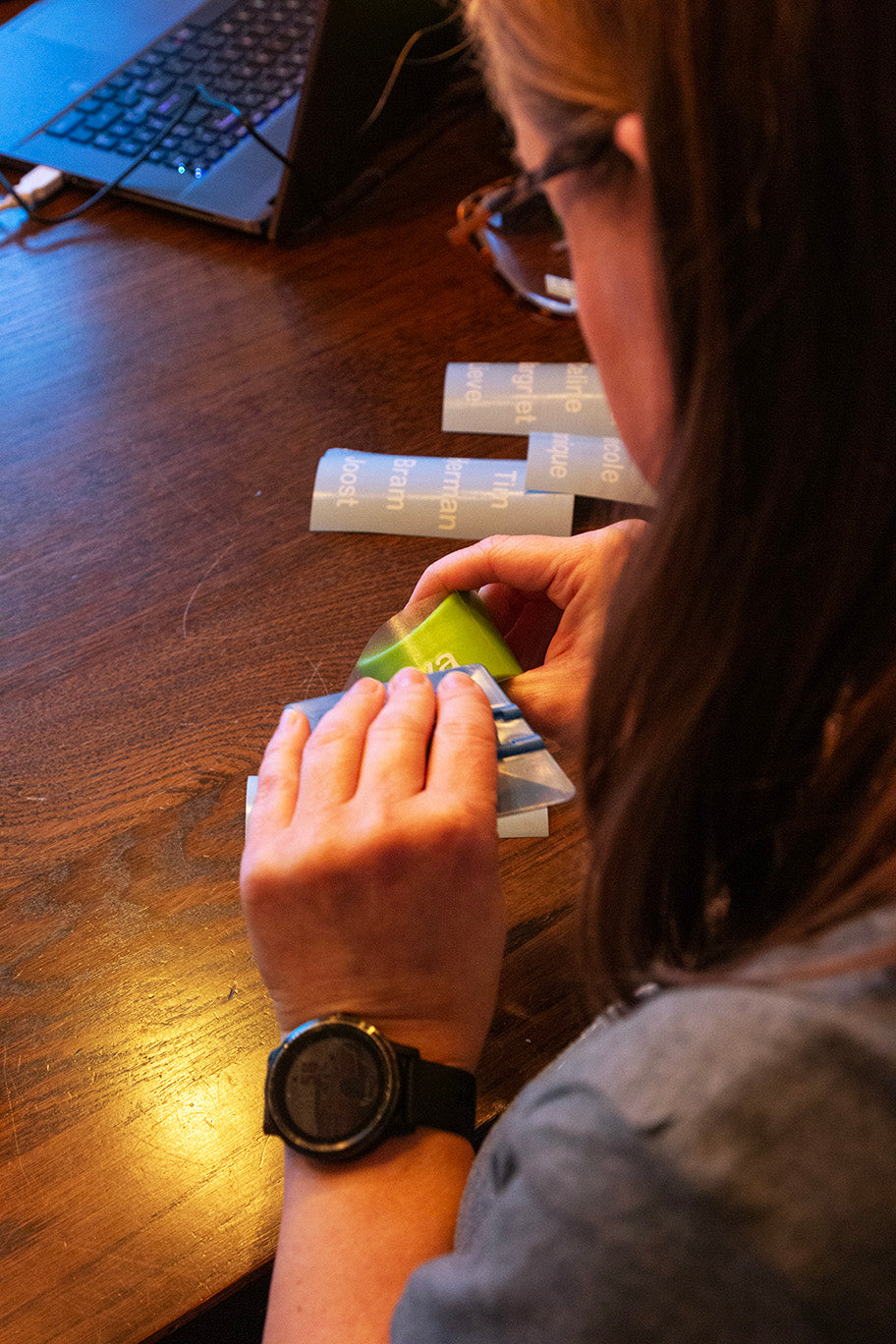 Plot-Twist by Kim gepersonaliseerd Items. Plak instructies - Was instructies - Achter de schermen by Kim