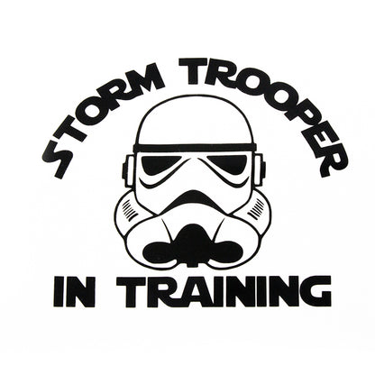 Storm Trooper in training - baby romper